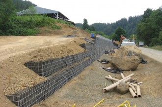 Blaine Road Construction 1
